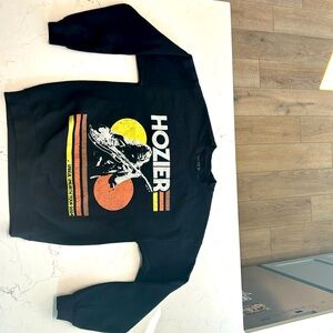 Hozier unreal, unearth, tour sweatshirt, size medium